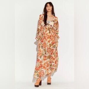 Timeless Tapestry Floral Boho Maxi Dress